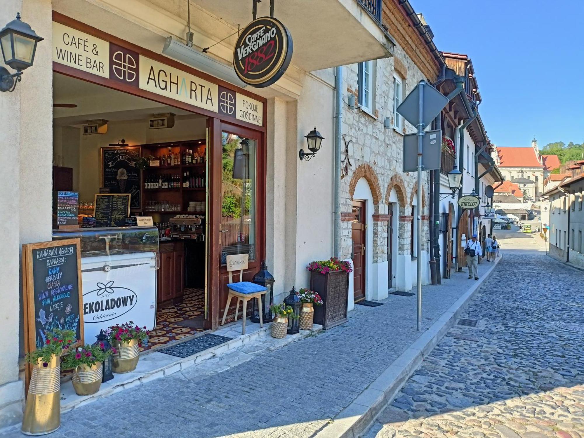Agharta Panzió Kazimierz Dolny Kültér fotó